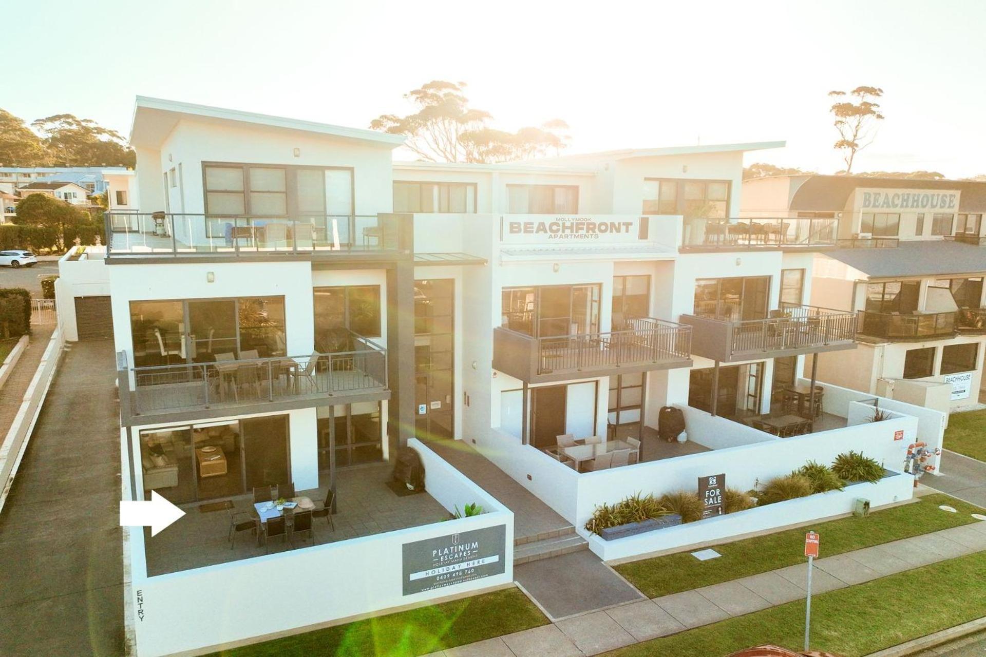 Mollymook Luxury Beachfront Apartment 3 외부 사진